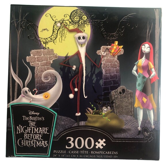 Ceaco Disney  "The Nightmare Before Christmas" 300 Piece Jigsaw Puzzle New - Picture 1 of 5